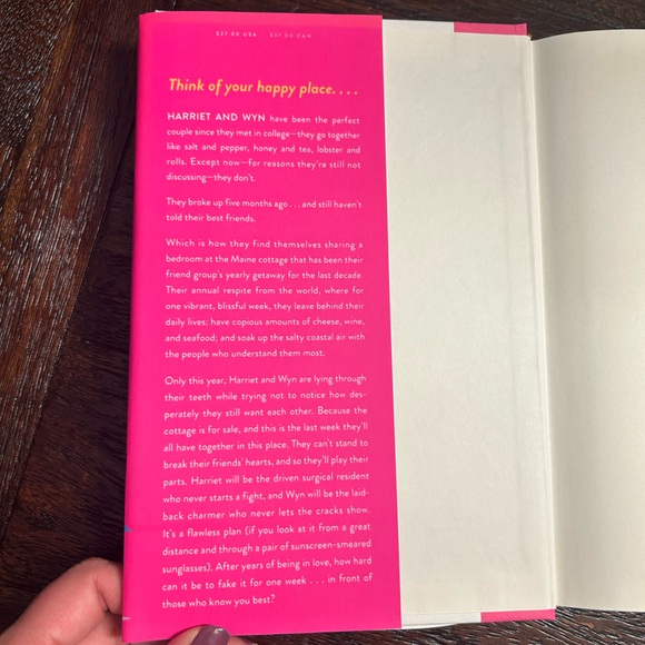 Happy Place by Emily Henry- Hardcover Book - Picture 3 of 4